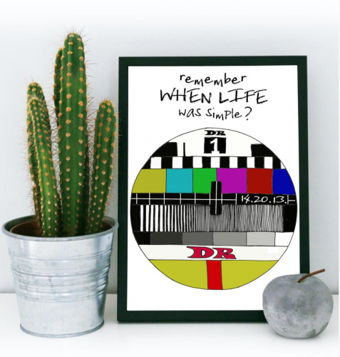When life was simple plakat - Den lille brugskunst | Din livsstilsbutik ...