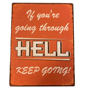 Keep going skilt